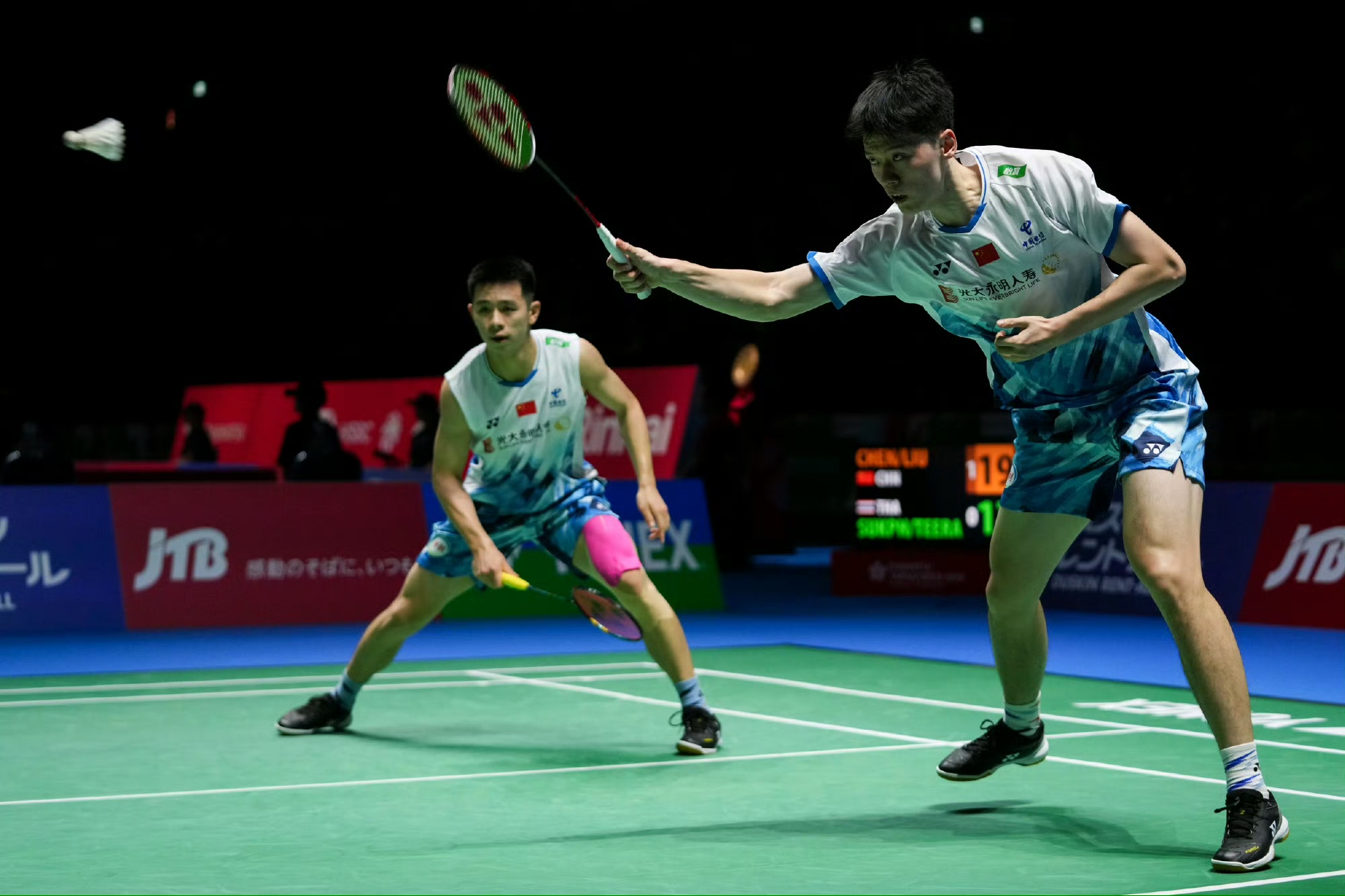 包含丹麦羽毛球队强势泰国羽毛球队，谌龙关键制胜的词条